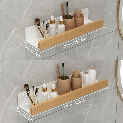 Shower Caddy – Wall-Mounted Shelf with Drainage Slots