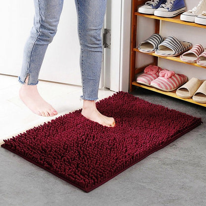 SoftStep Ultra-Soft Chenille Bath Mat – Plush Comfort with Superior Absorbency