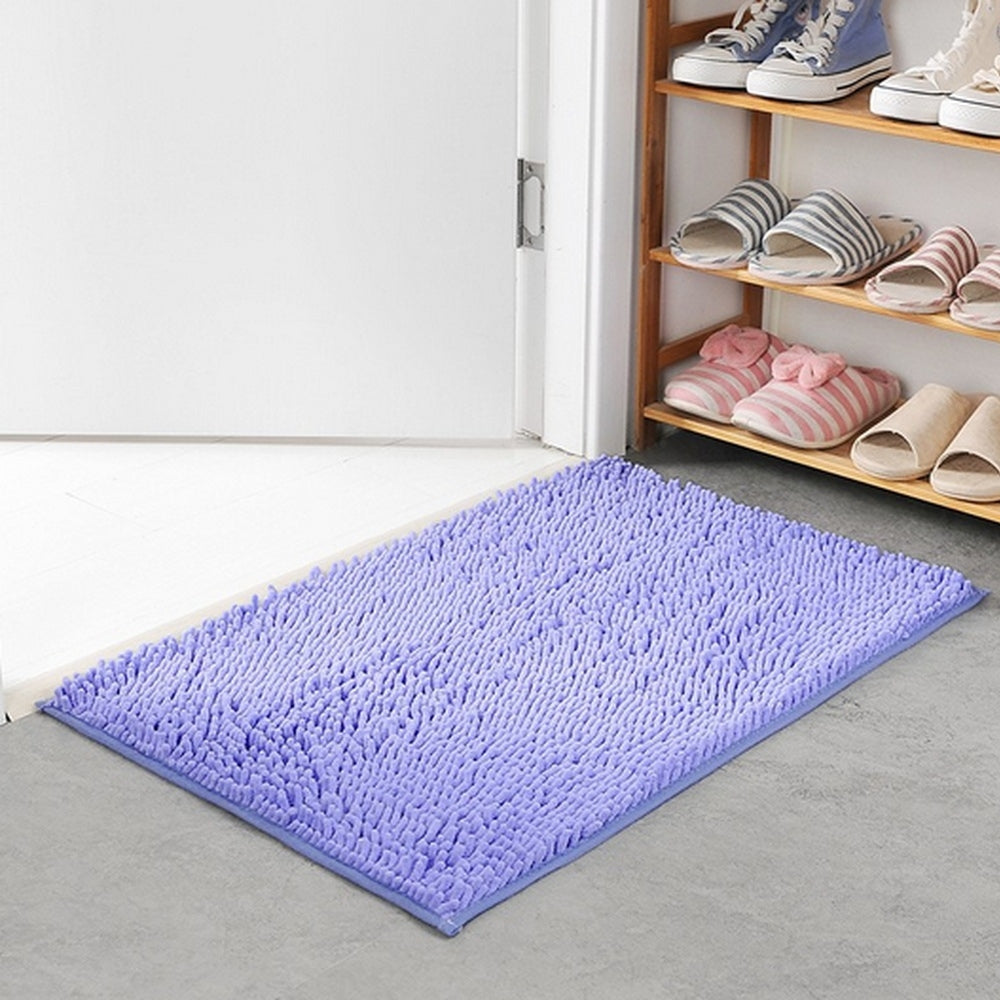 SoftStep Ultra-Soft Chenille Bath Mat – Plush Comfort with Superior Absorbency