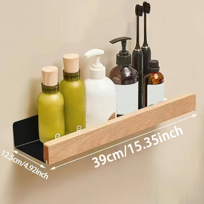 Shower Caddy – Wall-Mounted Shelf with Drainage Slots